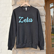 Zeta Vintage Black Sweatshirt