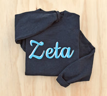 Zeta Vintage Black Sweatshirt
