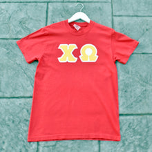Chi Omega Red Letter tee