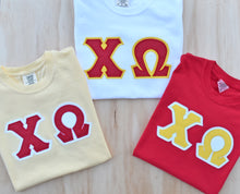 Chi Omega Red Letter tee