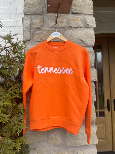 Tennessee script Orange Sweatshirt