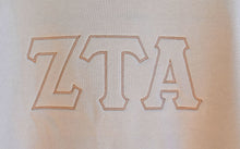 Zeta Tau Alpha Oatmeal Sweatshirt