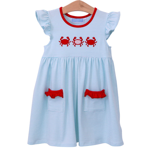 Crab Flutter Dress