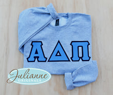 Alpha Delta Pi Grey Letter Sweatshirt