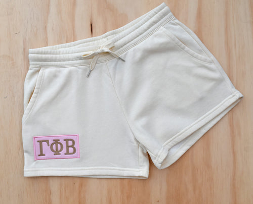 Gamma Phi Beta Patch Shorts