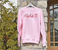 Alpha O Pink Sweatshirt