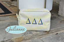 Tri Delta Yellow Cosmetic Bag