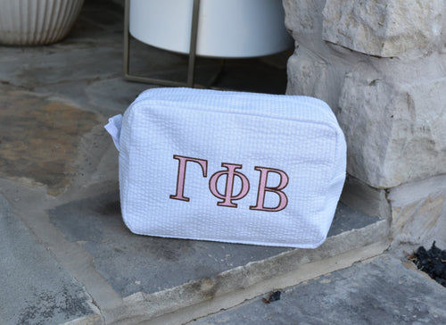 Gamma Phi Cosmetic Bag