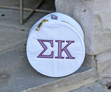 Sigma Kappa White Button Bag