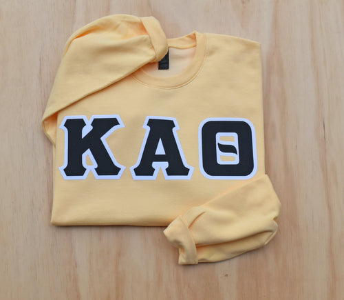 Kappa Alpha Theta Letter Sweatshirt