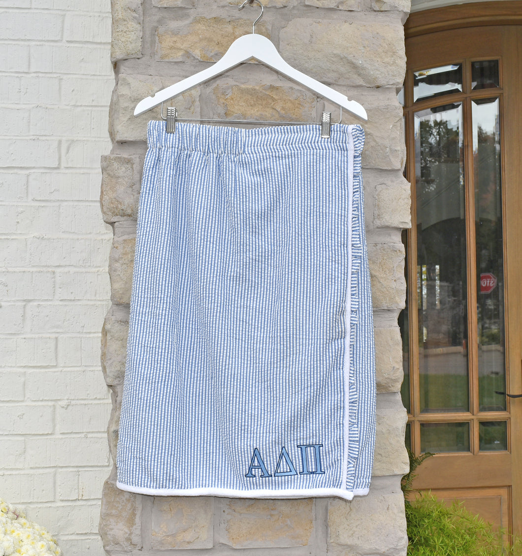 Alpha Delta Pi Shower Wrap