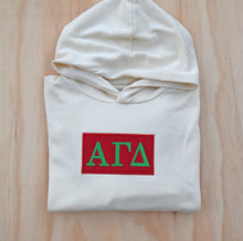 Alpha Gamma Delta Patch Hooded Sweatshirt