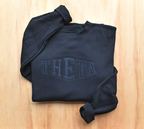 Kappa Alpha Theta Stitched Sweatshirt