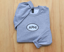 Alpha Phi Oval Patch Sweatshirt