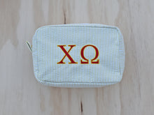 Chi Omega Yellow Cosmetic Bag