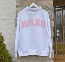 Delta Zeta Mock Neck Sweatshirt