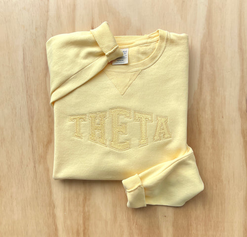 Kappa Alpha Theta Stitched Sweatshirt