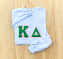 Kappa Delta Letters White Sweatshirt