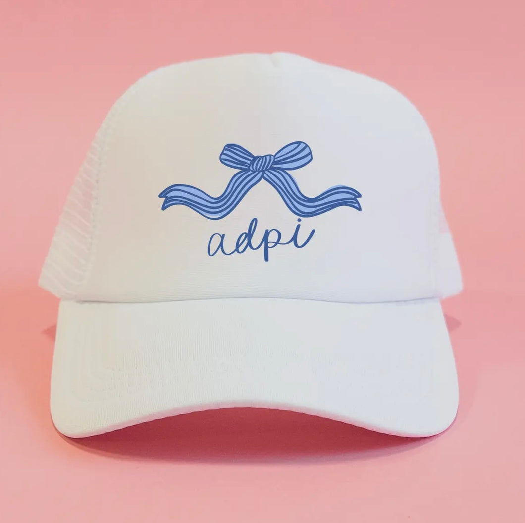 ADPi Coquette Sorority Trucker Hat