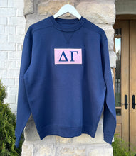 Delta Gamma Patch Navy Sweatshirt