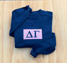 Delta Gamma Patch Navy Sweatshirt