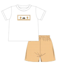 Hound Dog Smock Boy Short Set