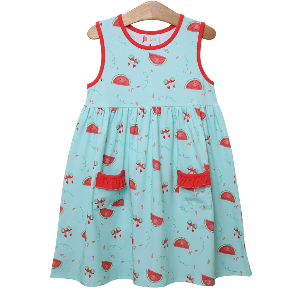 Summer - Watermelon Pocket Dress