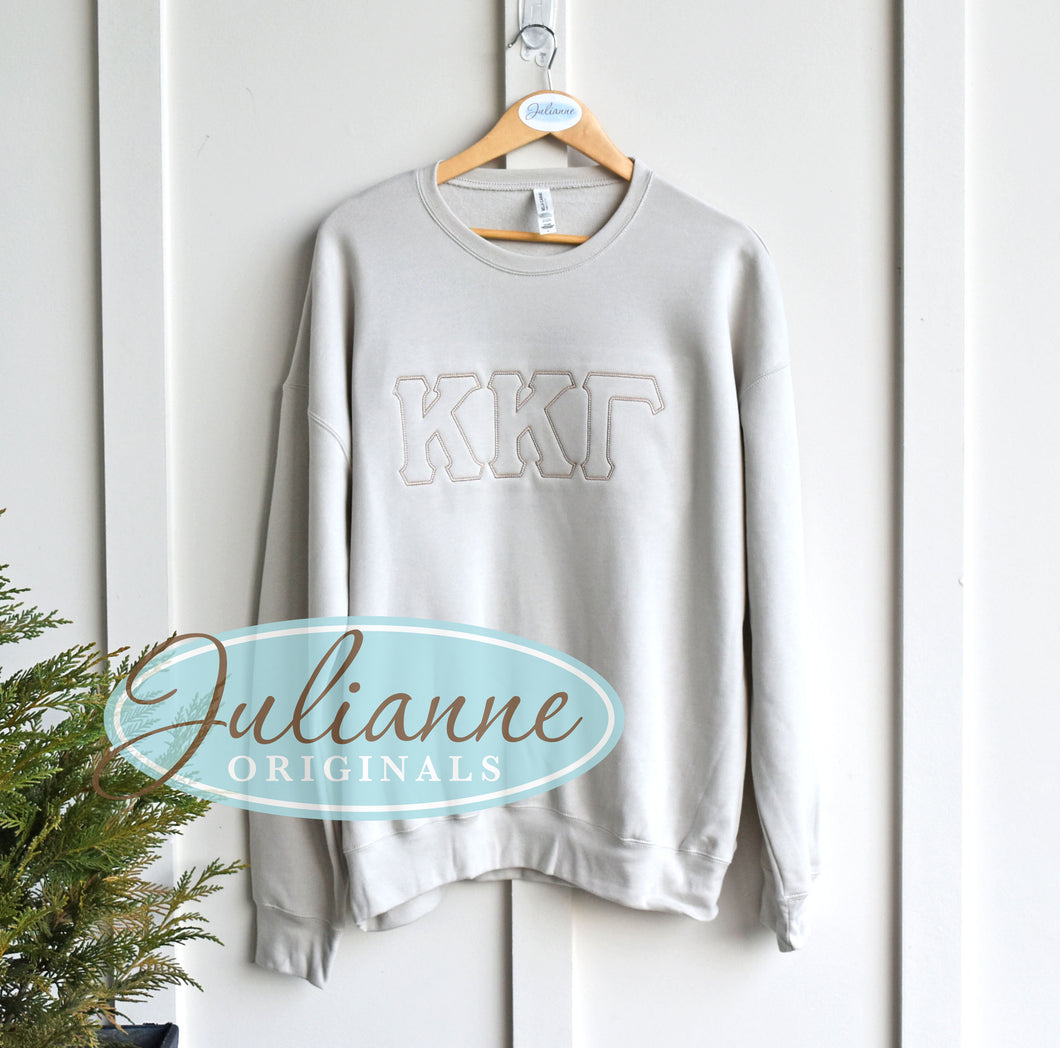 Kappa Kappa Gamma Oatmeal Sweatshirt – Julianne Originals | Sweatshirts