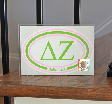 Delta Zeta Window Sticker
