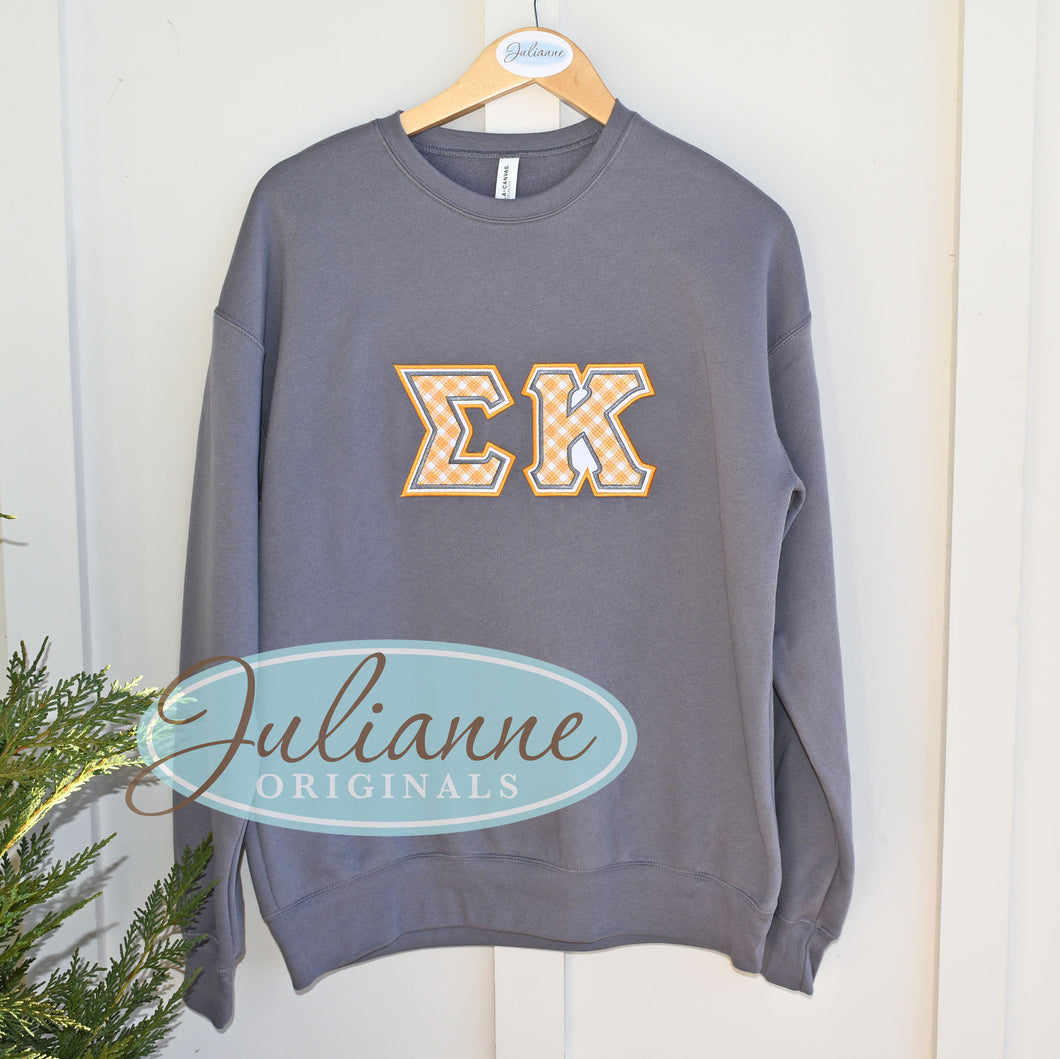 Sigma Kappa Grey Sweatshirt – Julianne Originals
