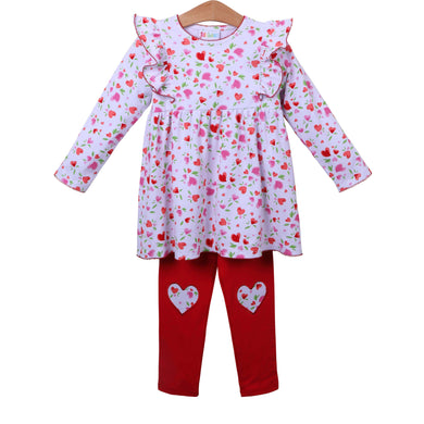 Hearts on Fire Pant Set