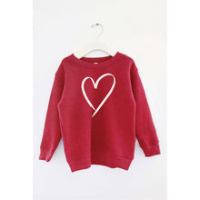 Heart Red Sweatshirt - Child