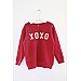 XOXO Red Sweatshirt - Child